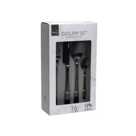 SADA PRÍBOROV 16 KS ČIERNA