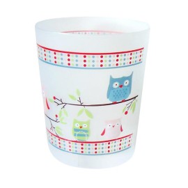 KÚPEĽŇOVÝ KÔŠ SO SOVOU, 19,5×24 CM