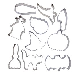 Vykrajovač na pečivo TORO sada 10ks Halloween