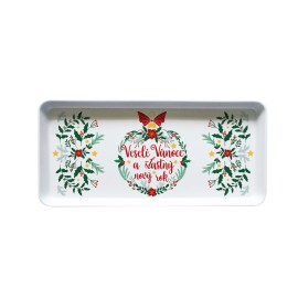 Melamínový servírovací podnos TORO 35x16,5cm veselé vánoce