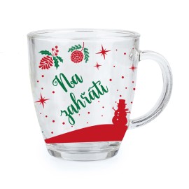Sklenený hrnček TORO 350ml na zahřátí