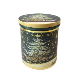 Vianočná vonná sviečka v skle PROVENCE 30 hodín borovicový les