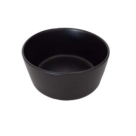 Keramická polievková miska KITCHISIMO 850ml čierny mat