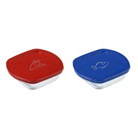 Sada sklenených dóz s viečkom PYREX 2x300ml