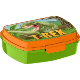 Plastový desiatový box dinosaurus 17,5x14x6,5cm