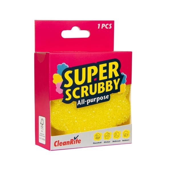 SUPER SCRUBBY hubka 1ks 10x4cm