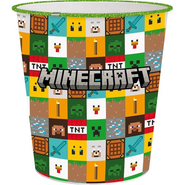 Plastový odpadkový kôš MINECRAFT 5l