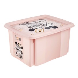 ÚLOŽNÝ BOX S VEKOM MINNIE 24L PLAST