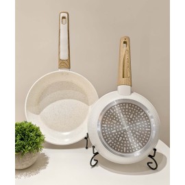 Panvica KITCHISIMO BIANCO 24cm nepriľnavý povrch