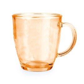 SKLENENÝ HRNČEK S DRŽADLOM 350ML 2ASSORT 9*12*10CM