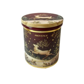 Vianočná vonná sviečka v skle PROVENCE 30 hodín sviatočné korenie