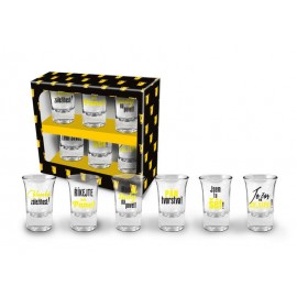 Darčeková sada panákov 6 x 35ml, 