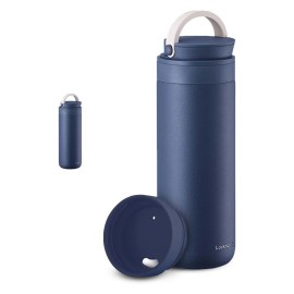 Nerezová termoska s uchom LOCK Metro 475ml modrá