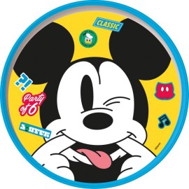 Plastový tanier MICKEY 22cm protišmykový