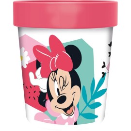 Plastový téglik MINNIE 260ml protišmykový